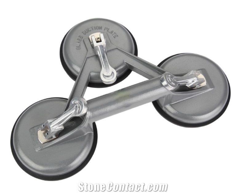 GLASS SUCTION CUP-THREE CUPS GREY(ALLOY SWITCH)