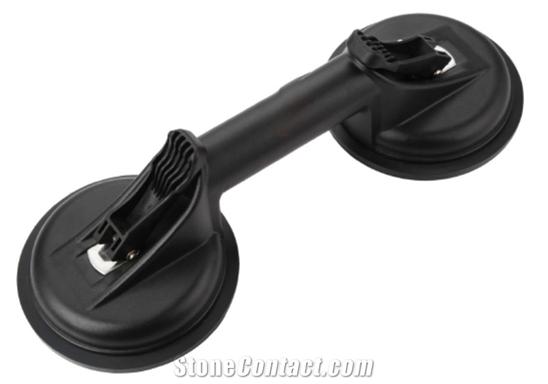 GLASS SUCTION CUP-TWO CUPS BLACK