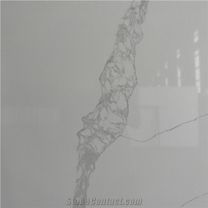 Essential For Quality Homes Staturio  Calacatta Quartz Slabs