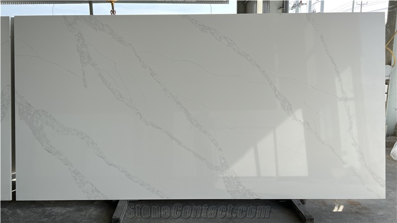 Essential For Quality Homes Staturio  Calacatta Quartz Slabs
