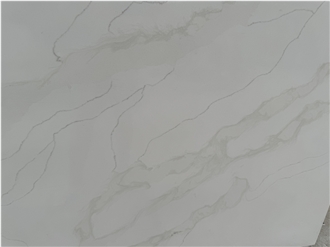 Hot Sale Bookmatched Calacatta Quartz Slabs