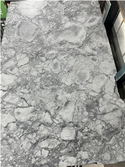 Brazillian Grey Super White Quartzite Wall Cladding Tiles