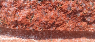 Bundela Red ( Jhansi Red) Exotic Granite Block