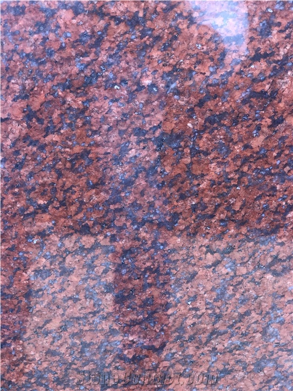 Bundela Red ( Jhansi Red) Exotic Granite Block