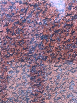 Bundela Red ( Jhansi Red) Exotic Granite Block
