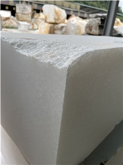 White Vietnam Marble Block