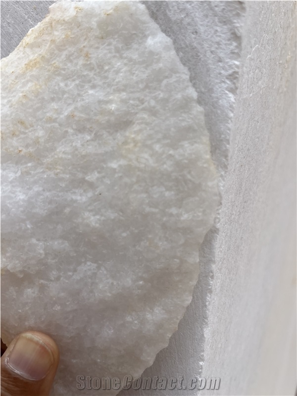 White Vietnam Marble Block
