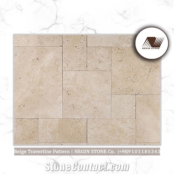 Beige Travertine Pattern