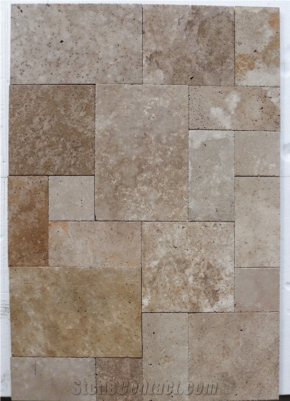 Beige Travertine Pattern