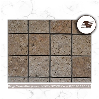 Beige Travertine Paving Stone