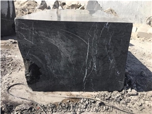Persian Nero Marquina Marble Blocks
