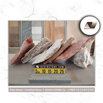 Travertine Stone Irregular Flagstone