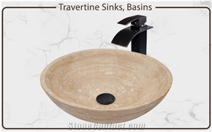 Travertine Wash Sinks