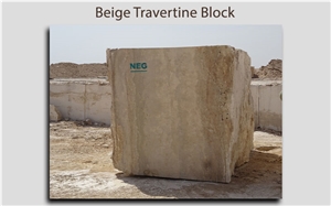 Varton Beige Travertine Blocks