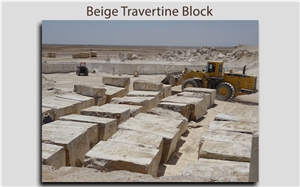 Varton Beige Travertine Blocks