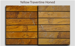 Yellow Travertine Antique Tiles