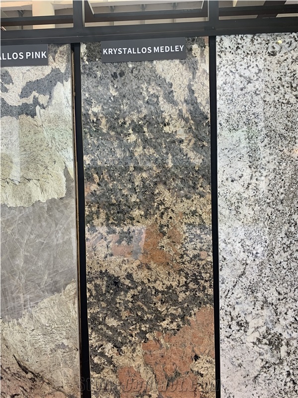 Krystallos Medley Granite Slabs