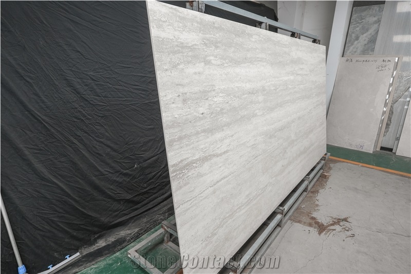 1600X3200x12 Mm Beige Travertine Sintered Stone Slabs