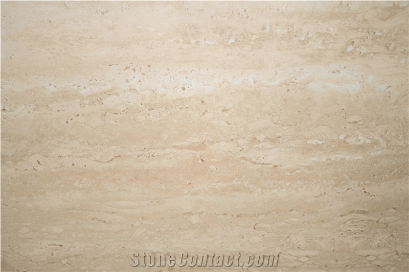 1600X3200x12 Mm Yellow Travertine Texture Sintered Stone Slabs