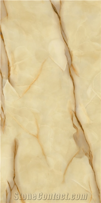 1600X3200x12mm Yellow Jade Sintered Stone Slabs