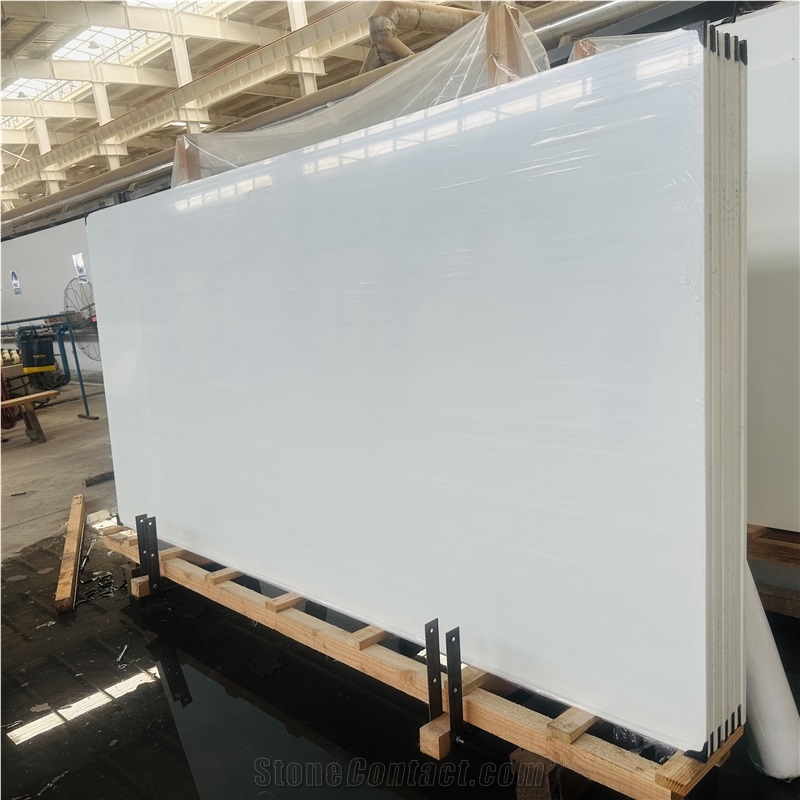 Nano Crystallized Glass Stone Artificial White Marble