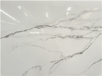 Statuario Nano Stone Slabs  For Wall & Floor