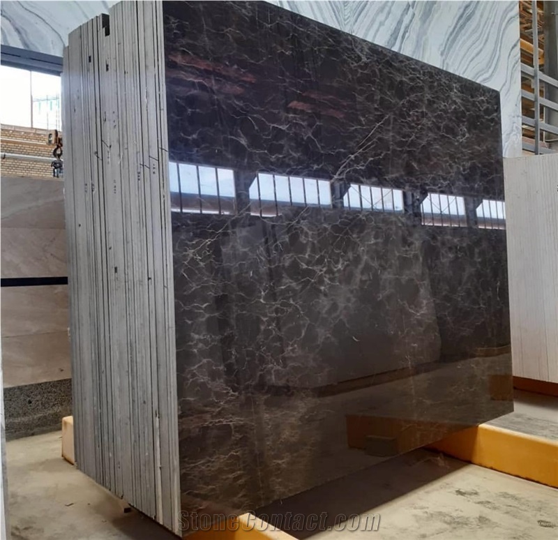 Mahkam Dark Intense Slab Marble Slabs