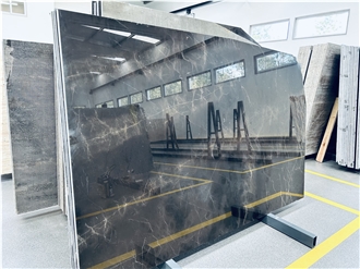 Mahkam Dark Intense Slab Marble Slabs