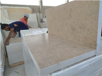 Sinai Pearl Beige Marble Slabs, Marble Tiles