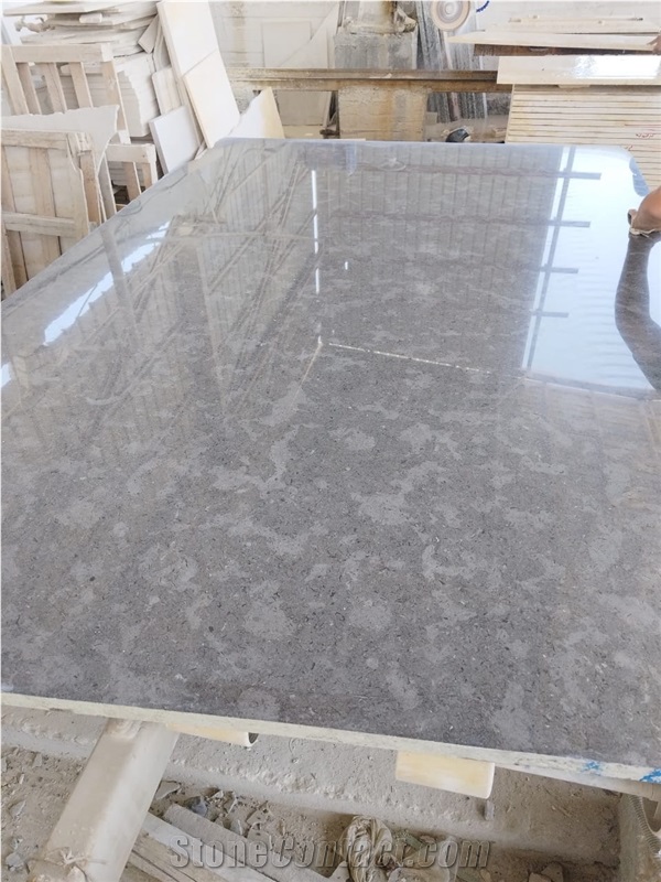 Sinai Pearl Grey Marble Slabs, Tiles