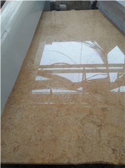Sunny Dark Beige Marble Slabs, Marble Tiles