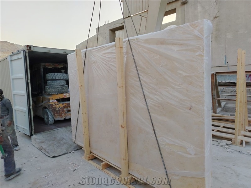 Sunny Dark Beige Marble Slabs, Marble Tiles