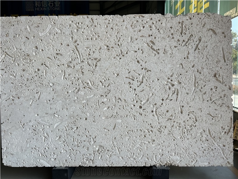 Calypso Coral Stone Tiles, Slabs