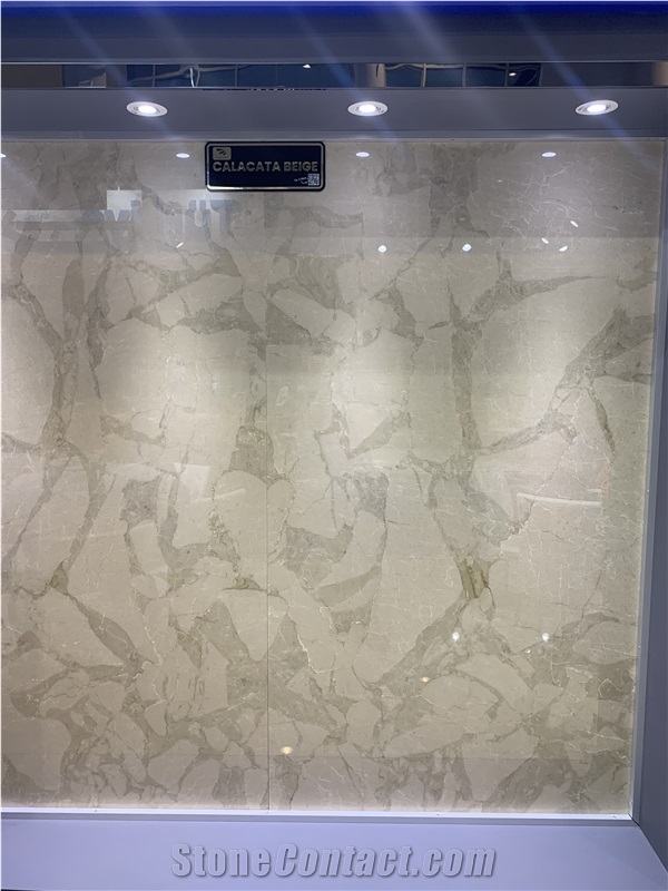 Calacatta Beige Marble Slabs
