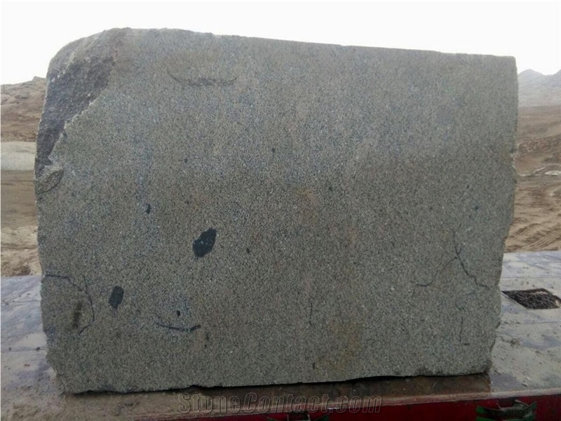 Orange Persian Osan Rough Granite Block