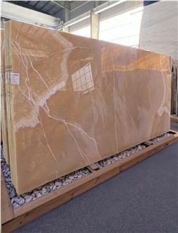 Persian Orange Onyx Slabs