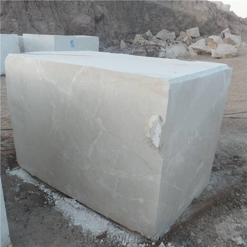 Persian Sirjan White Marble Blocks