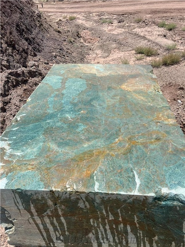 Persian Turquoise Granite Blocks