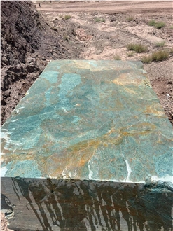 Persian Turquoise Granite Blocks