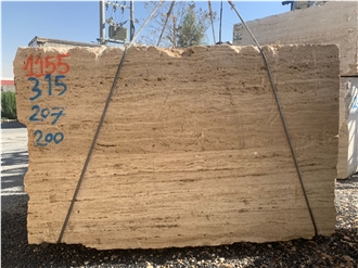 Zanjan Beige Travertine Blocks