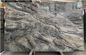 Iride Nero Marble Bookmatched Polished Slabs And Tiles