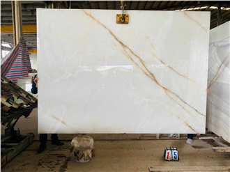 White Onyx Slabs Snow White Onyx Tile