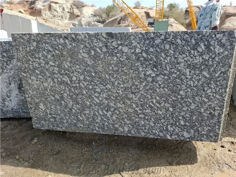 P White Granite Slabs