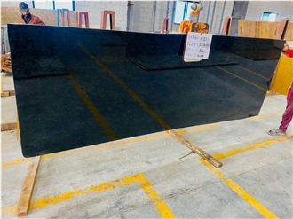 R Black Granite Slabs
