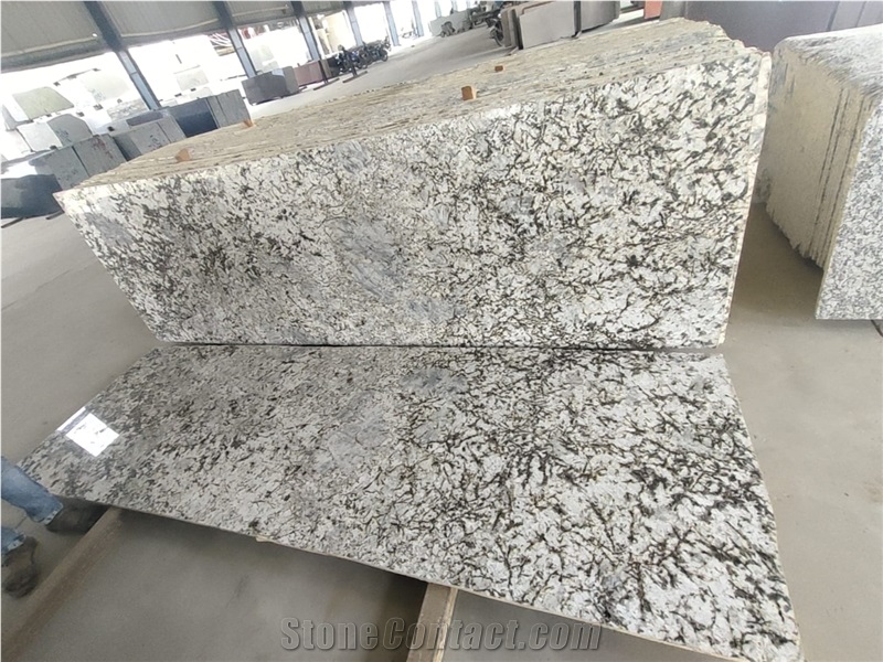White Alaska Granite  Slabs