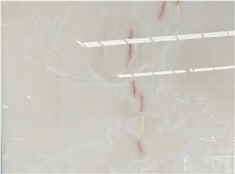Natural White Onyx Stone Polished Slab Slabs