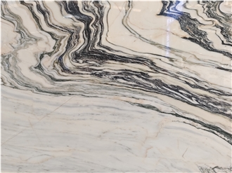 Bianco Covelano Marble Slabs For  Kitchen Countertops