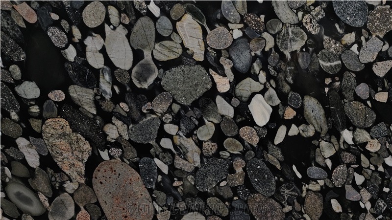 Black Marinace Granite Slabs For Luxury Interior Decoration