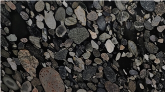 Black Marinace Granite Slabs For Luxury Interior Decoration