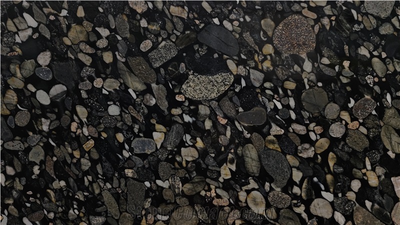 Black Marinace Granite Slabs For Luxury Interior Decoration
